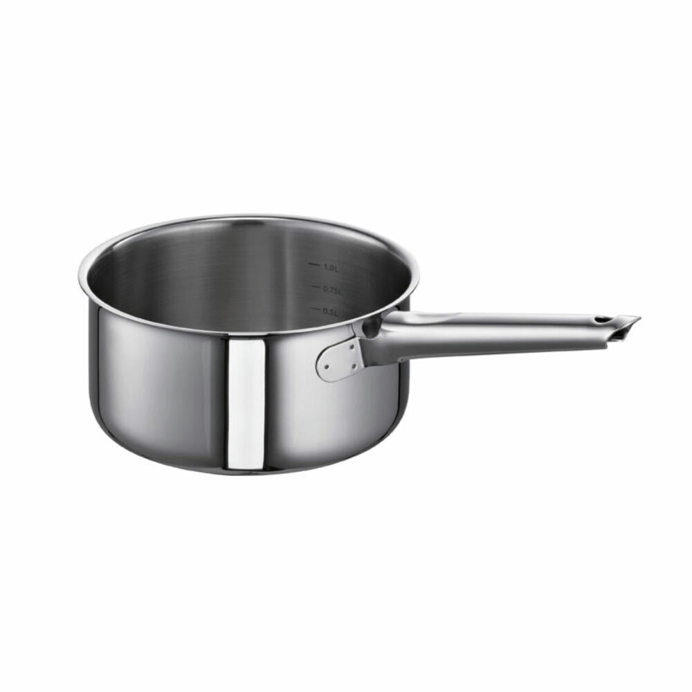 Schulte-Ufer Romana i saucepan, saucepan, sauté pan, stainless steel 18/10, 16 cm, 1.4 L, 6321-16 i