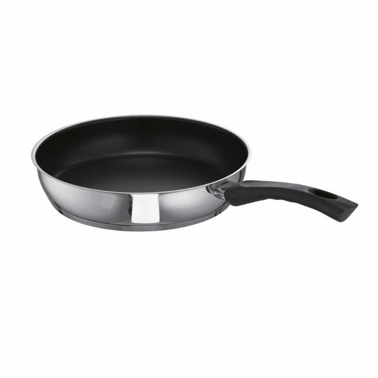 Schulte-Ufer frying pan Wega, grill pan, stainless steel, coated, 28 cm, 64055-28