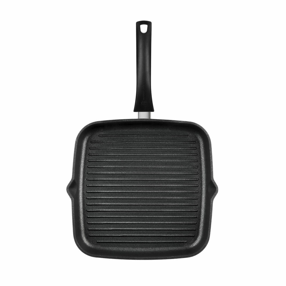 Schulte-Ufer Grillpfanne Aluna, Green Life, Aluguss, Schwarz, 28 x 28 cm, 1811-28