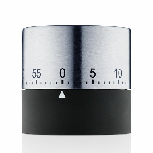 Blomus Puncto Kurzzeitmesser, Küchentimer, Küchenuhr, Eieruhr, Edelstahl, Ø 6.5 cm, 63600