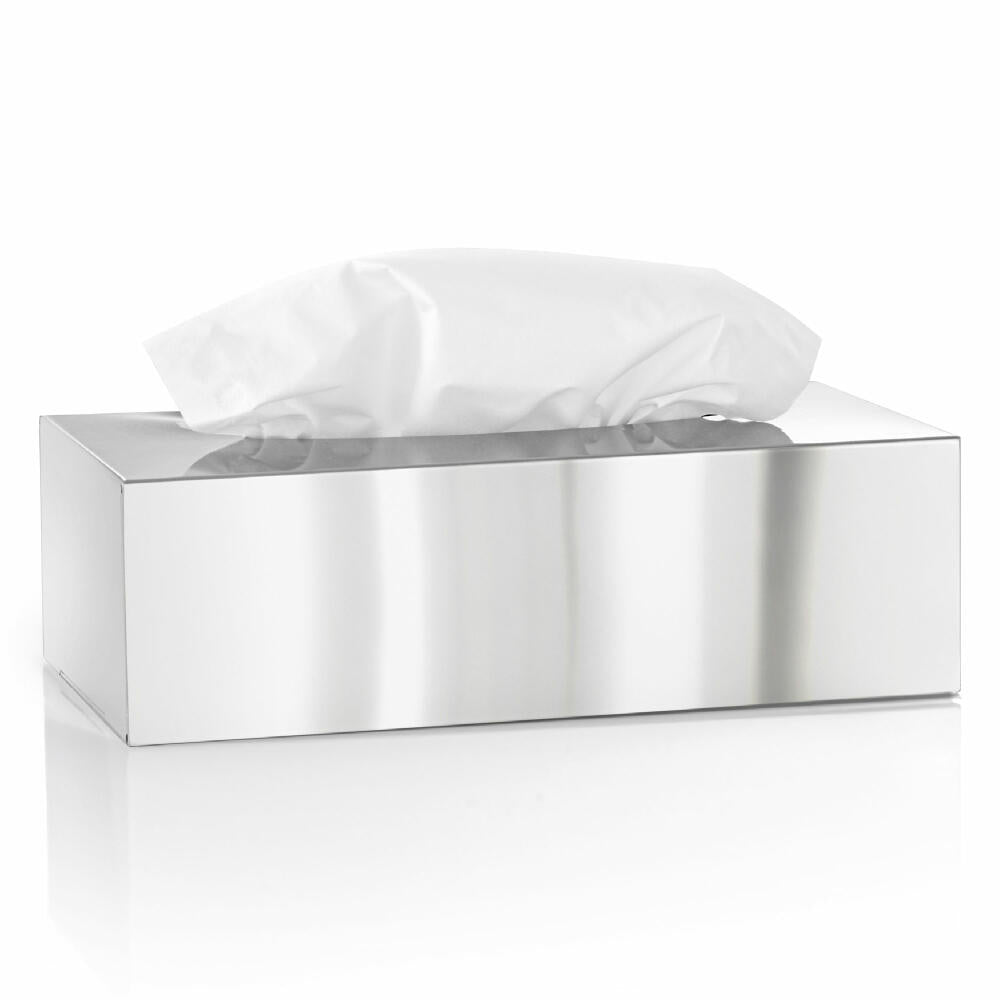 Blomus Kosmetiktuchbox Nexio, Kosmetiktücher-Box, Edelstahl poliert, 66660