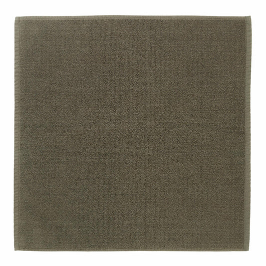 Blomus PIANA Badematte, Badezimmermatte, Fußmatte, Baumwolle, Tarmac, 55 x 55 cm, 69145