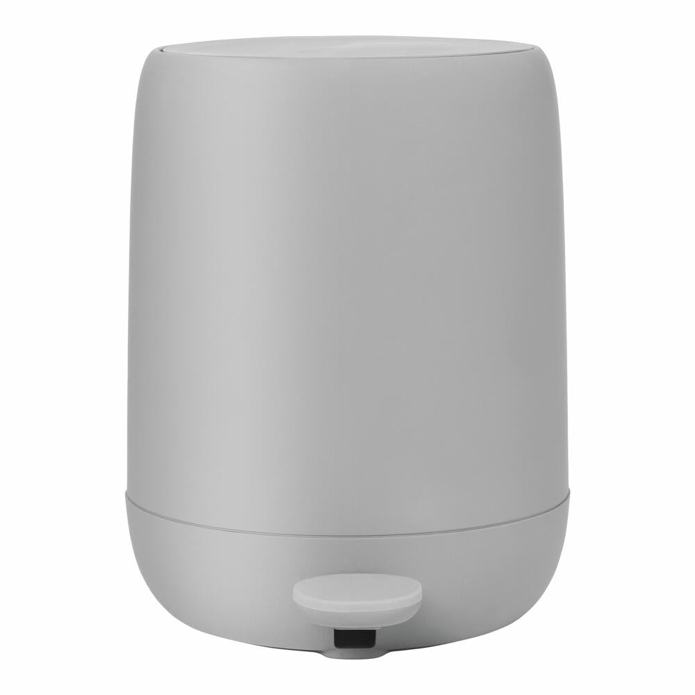 Blomus SONO pedal bin, waste bin, trash can, cosmetic bin, plastic, silicone, micro chip, 5 L, 69170