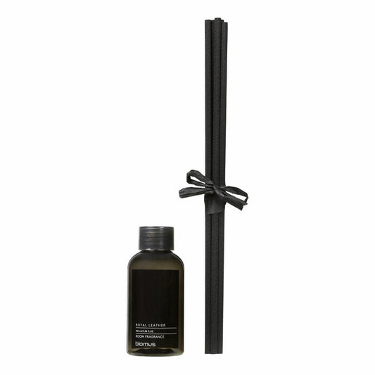 Blomus Raumduft Nachfüllset FRAGA royal leather, Duftöl, Kunststoff, schwarz, 100 ml, 69231