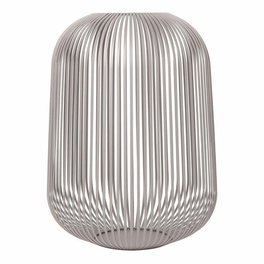 Blomus Laterne LITO Mourning Dove large, Indoor Windlicht, Kerzenhalter, Stahl pulverbeschichtet, 45 cm, 66152