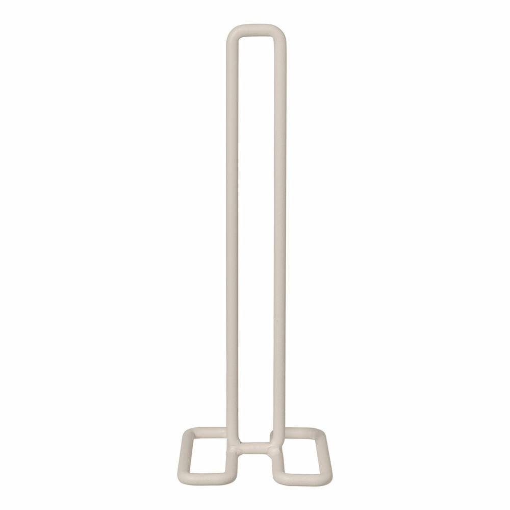 Blomus kitchen roll holder Wires, roll holder, kitchen paper holder, powder-coated steel, Moonbeam, 31 cm, 64186