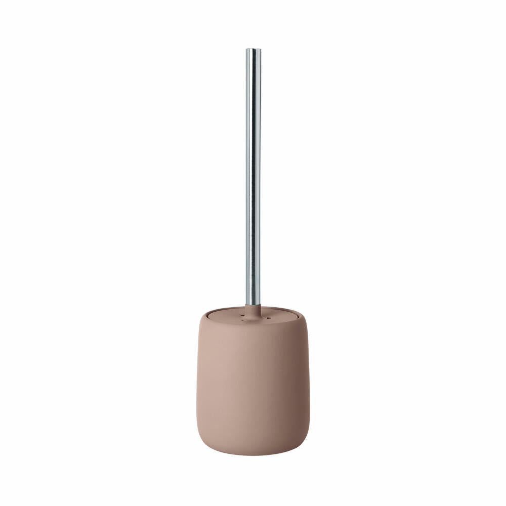 Blomus WC-Bürste Sono Misty Rose, Toilettenbürste, Keramik, Silikon, Kunststoff, 66377