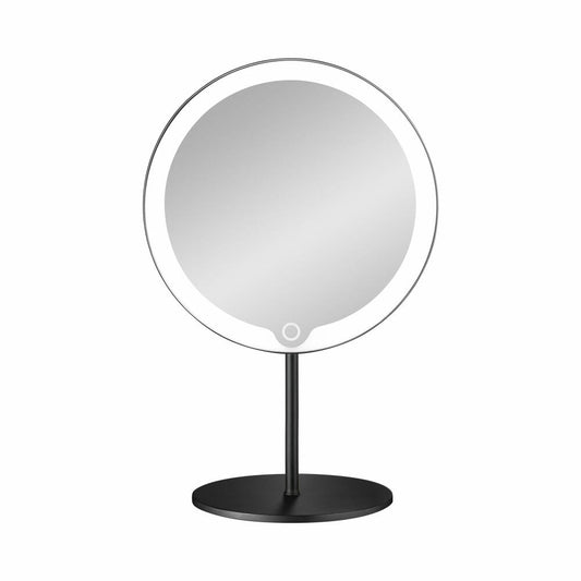 Blomus LED cosmetic mirror Modo Black, titanium coating, plastic, 66350
