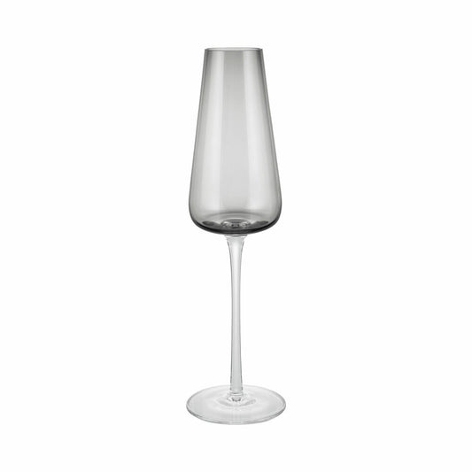 Blomus champagne glasses set of 2 Belo Smoke, champagne glasses, glass, 200 ml, 64277
