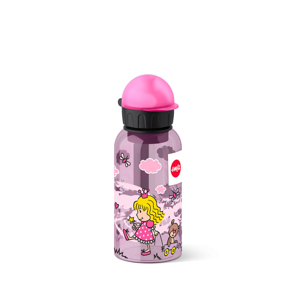 Emsa Kids Tritan Trinkflasche, Kindertrinkflasche, Kinder Flasche, Kunststoff, Princess, 400 ml, 518122