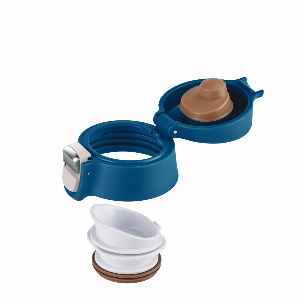 EMSA Travel Mug Light insulated mug, iso mug, iso mug, thermo mug, stainless steel, blue, 0.4 L, N21509