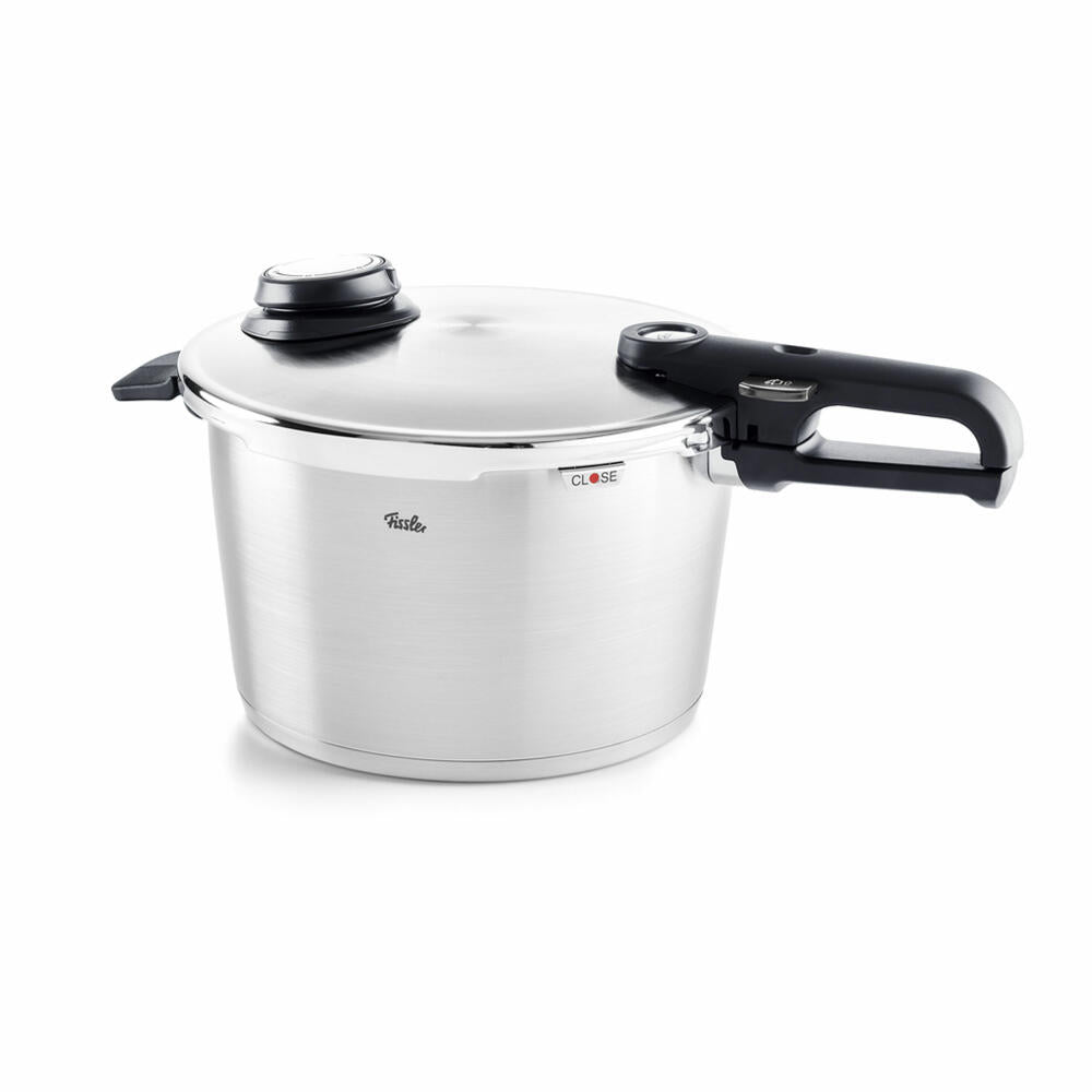 Fissler Vitavit Premium Schnellkochtopf 26 cm, 8 L, mit gelochtem Einsatz, 622-812-08-070