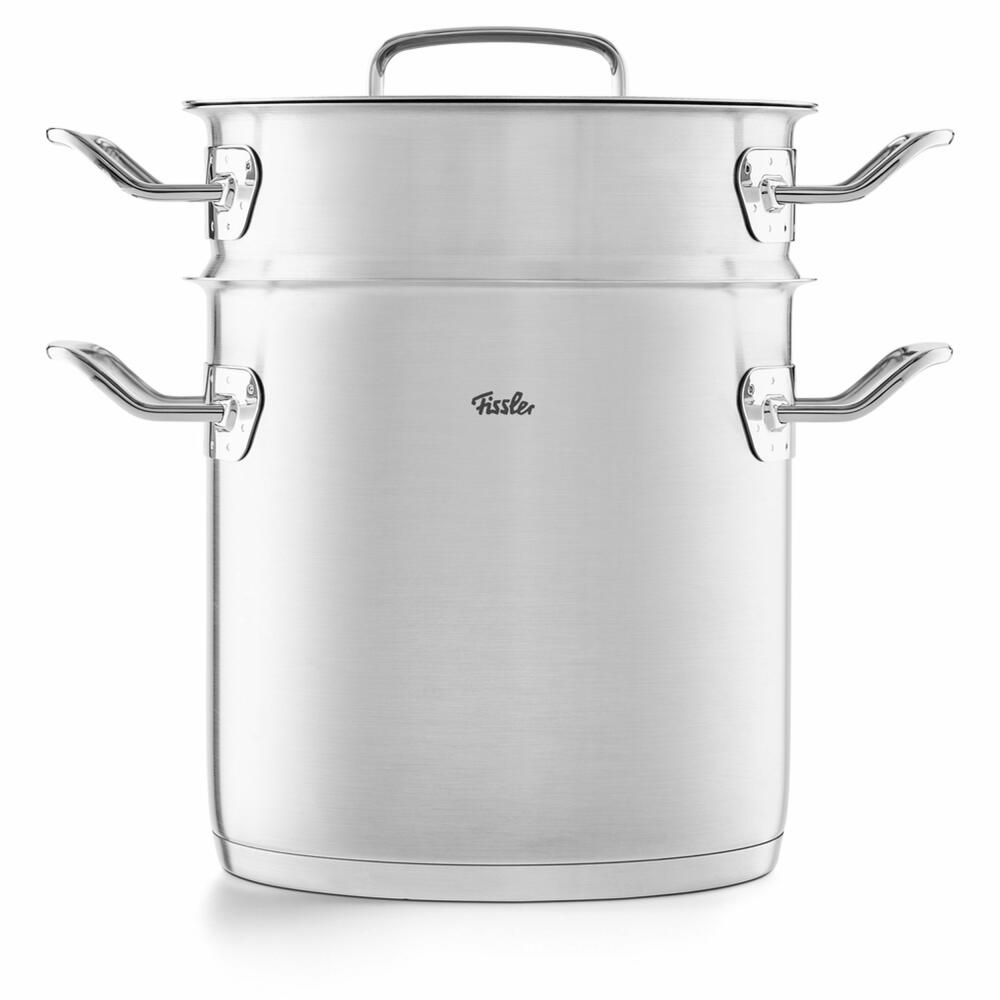 Fissler Original-Profi Collection Multistar Topf mit Einsatz, Edelstahl 18/10, 20 cm, 084-108-20-000