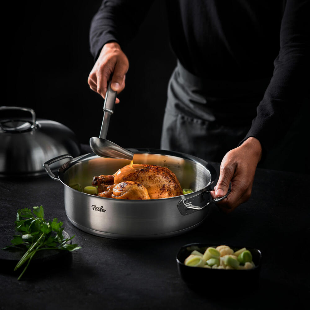 Fissler Sauce Spoon Original-Profi Collection, Stainless Steel 18/10, Silver, 29.5 cm, 084-008-05-000