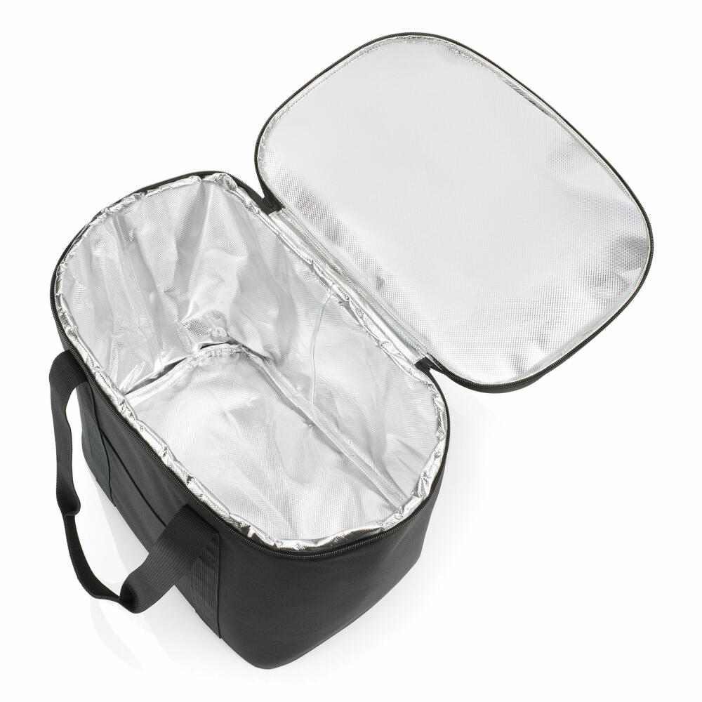 reisenthel coolerbag XL, cooler bag, insulated bag, thermal bag, thermal bag, polyester fabric, black, 30 L, LH7003