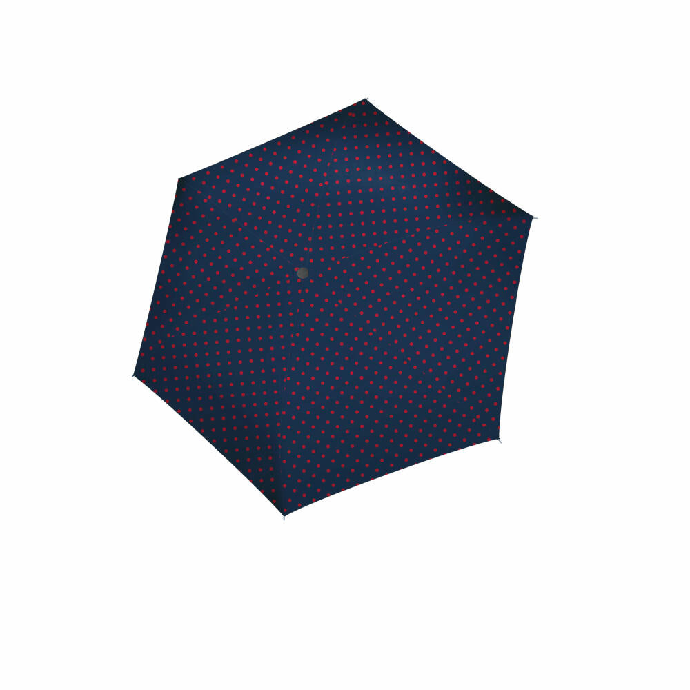 reisenthel umbrella pocket mini, Taschenschirm, Regenschirm, Knirps, Mixed Dots Red, RT3075