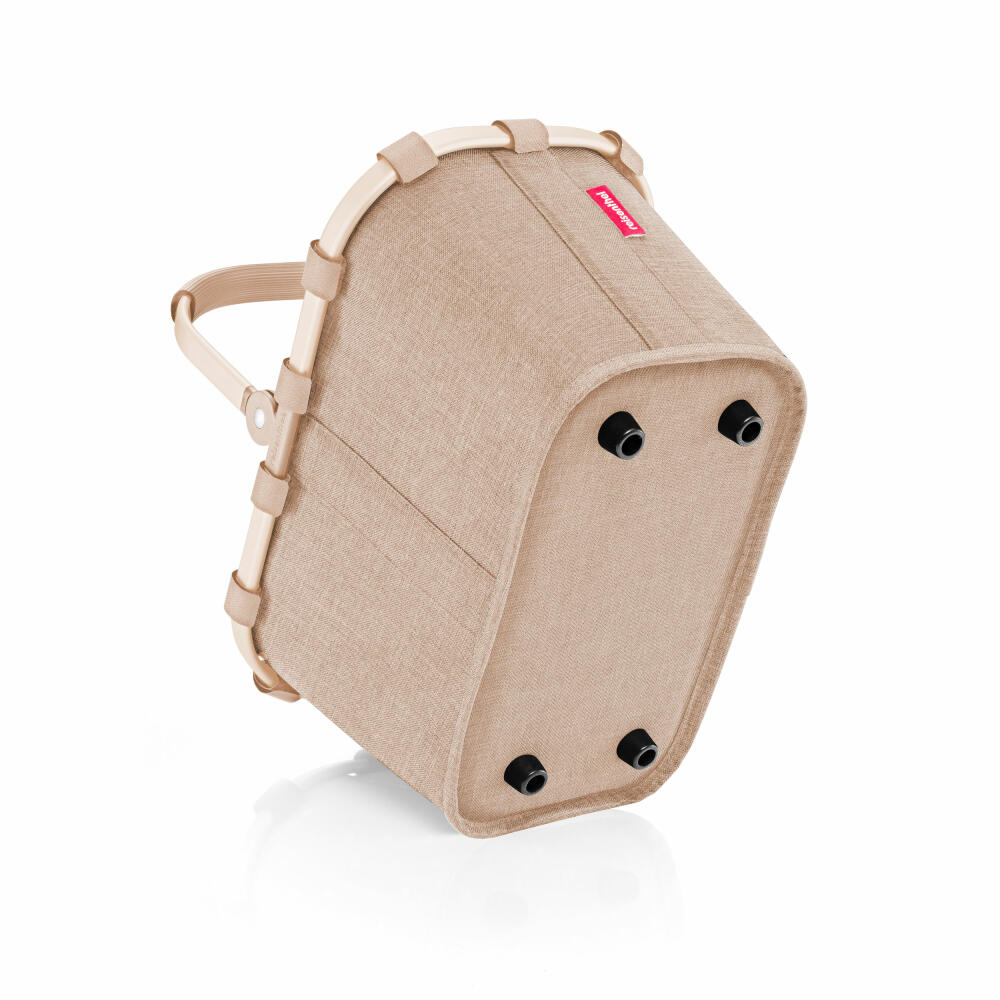 reisenthel carrybag XS, Einkaufskorb, Picknickkorb, Frame Twist Coffee, 5 L, BN6043