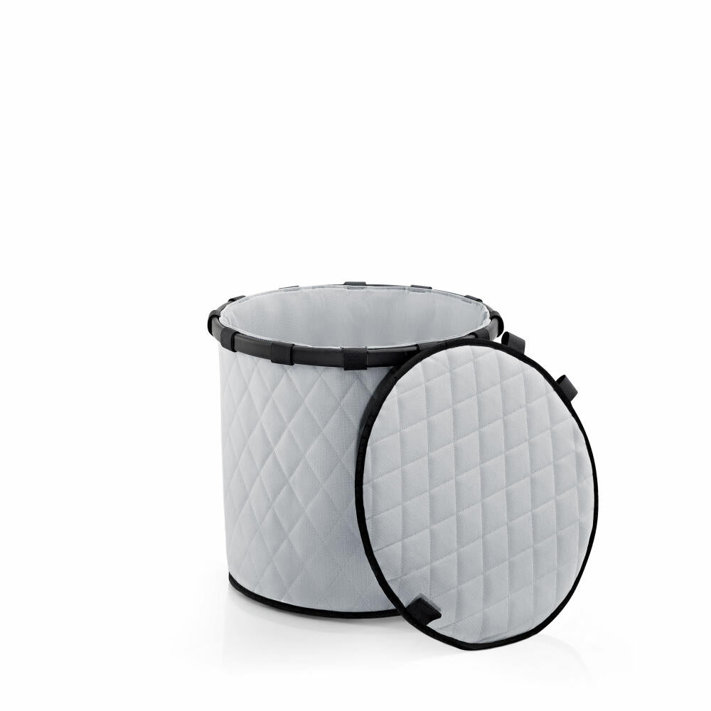 reisenthel homebasket cover, cover for storage basket, Rhombus Light Grey, UD7060