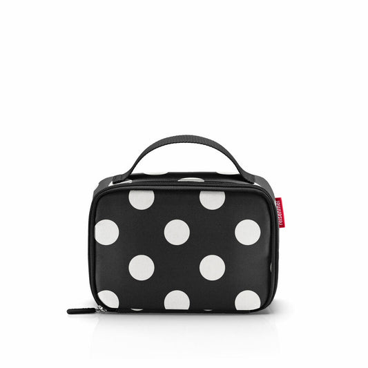 reisenthel thermocase, cool bag, insulated bag, thermal bag, Dots White, 1.5 L, OY7073