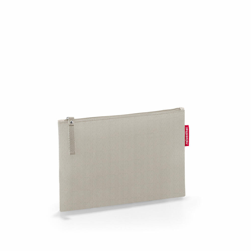 reisenthel case 1, cosmetic bag, make-up bag, cosmetic bag, Herringbone Sand, LR6049