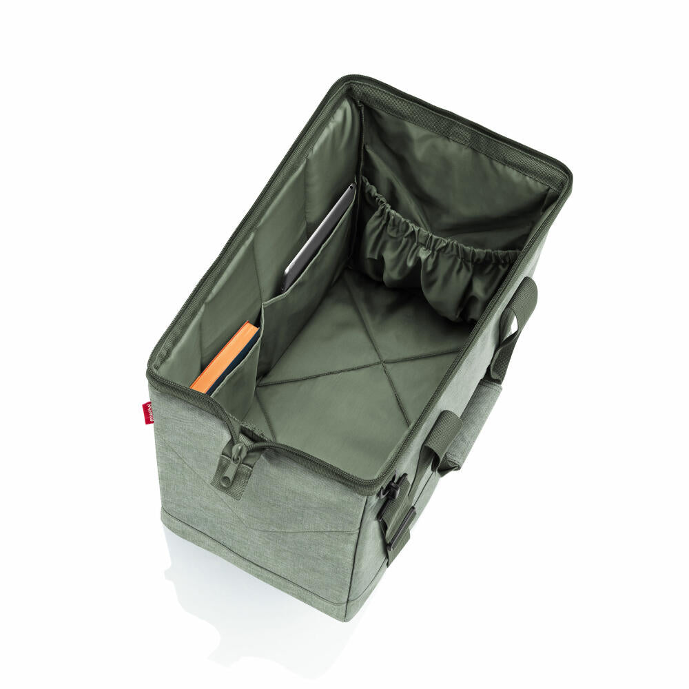 reisenthel allrounder L, travel bag, sports bag, doctor's bag, bag, polyester fabric, Twist Sage, 30 L, MT5048