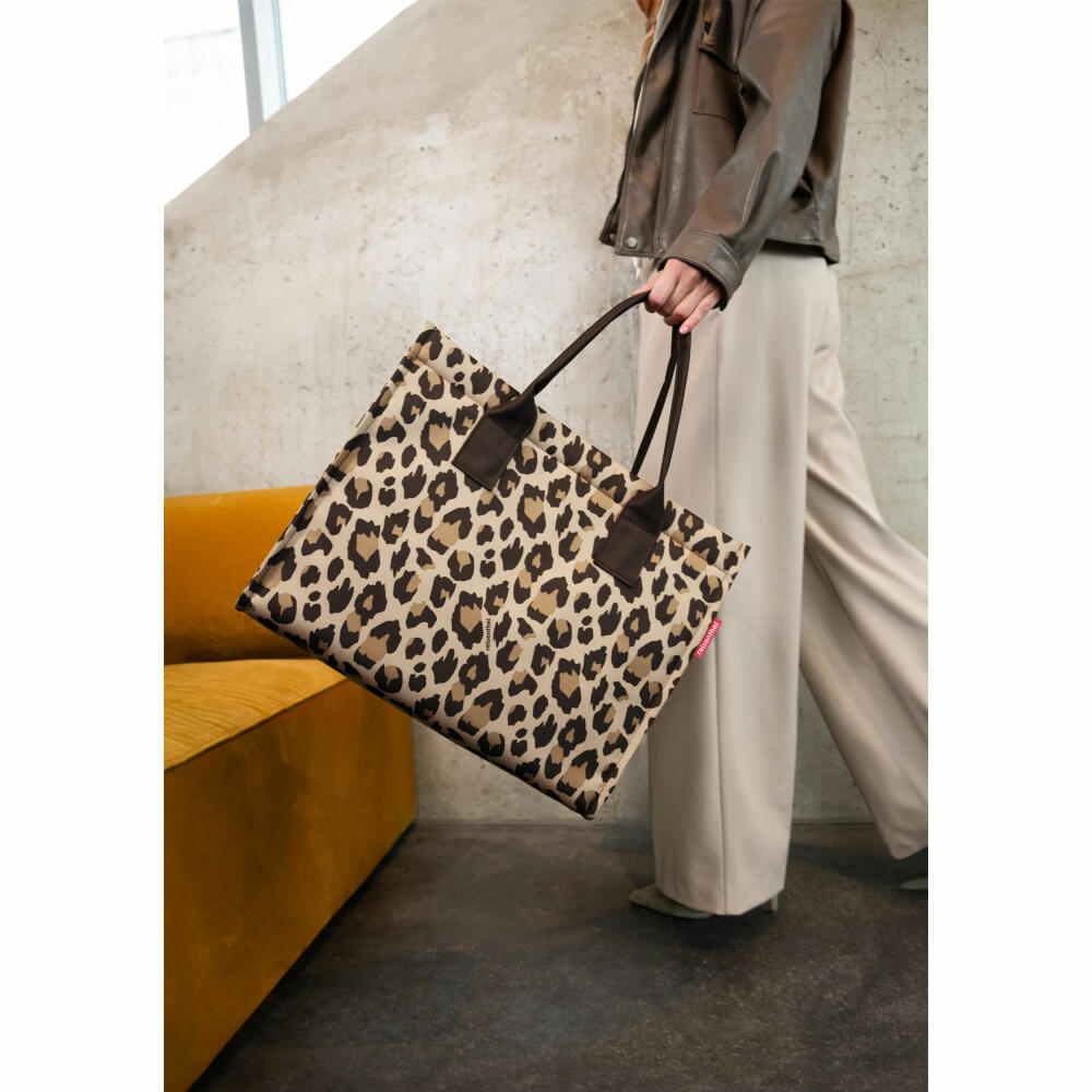 reisenthel daily shopper, Einkaufstasche, Tasche, Leo Macchiato, 14 L, DN6048