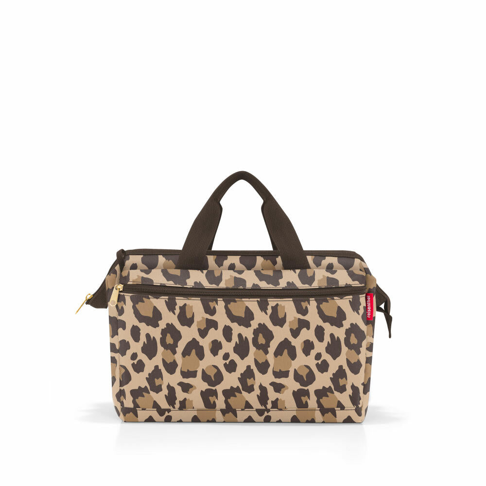 reisenthel allrounder S pocket, Handtasche, Tragetasche, Tasche, Leo Macchiato, 11 L, MO6048