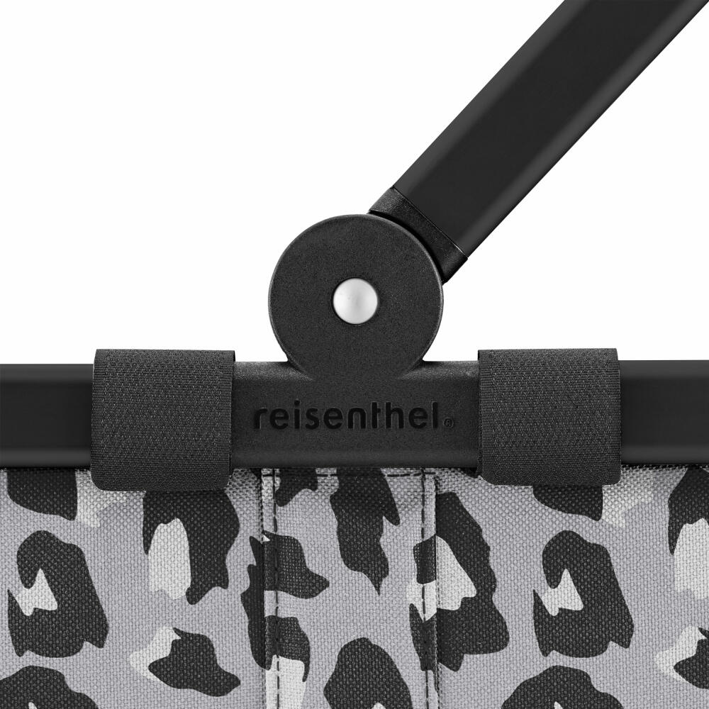 reisenthel carrybag, Einkaufskorb, Korb, Picknickkorb, Frame Leo Nero, 22 L, BK7081