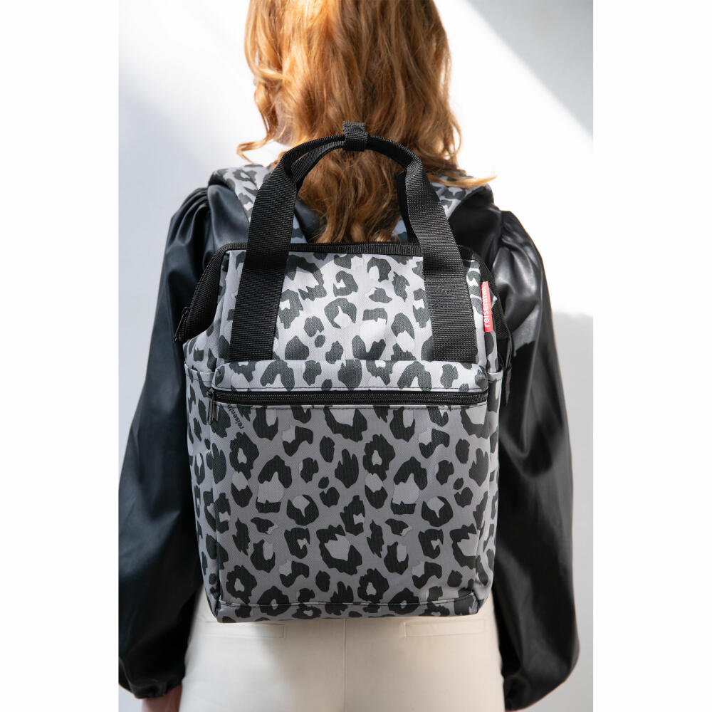 reisenthel allrounder R, Rucksack, Tragetasche, Tasche, Leo Nero, 12 L, JR7080