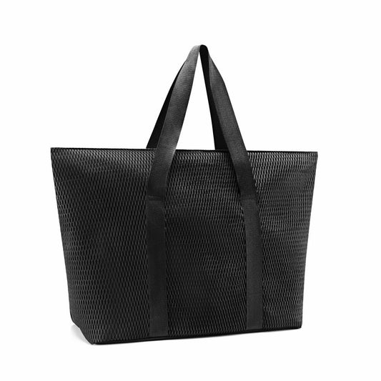 reisenthel extralite shopper L, Einkaufstasche, Tasche, Tragetasche, Mesh Black, 35 L, GJ7082