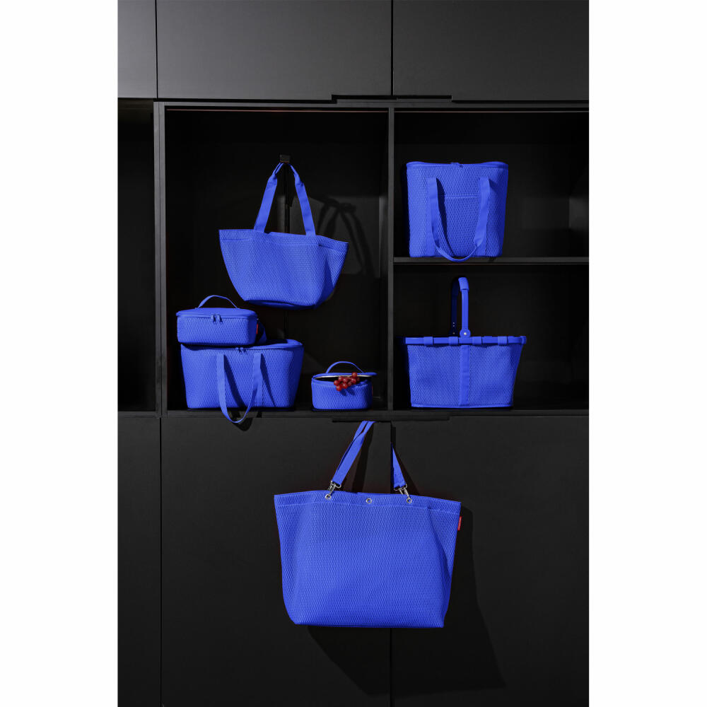 reisenthel coolerbag M pocket, Kühltasche, Isolierte Tasche, Thermotasche, Mesh Royal Blue, 4.5 L, LF4123
