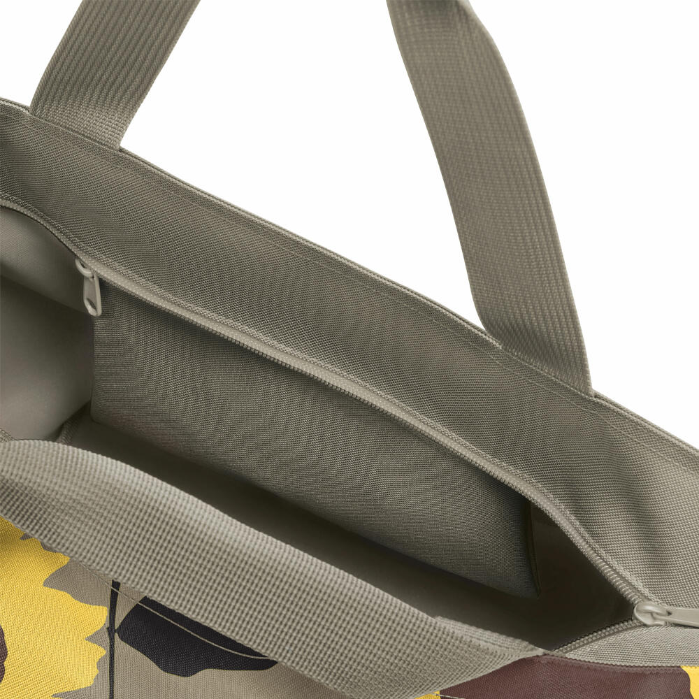 reisenthel shopper M, Einkaufstasche, Tragetasche, Tasche, Sunflowers, 15 L, ZS5052