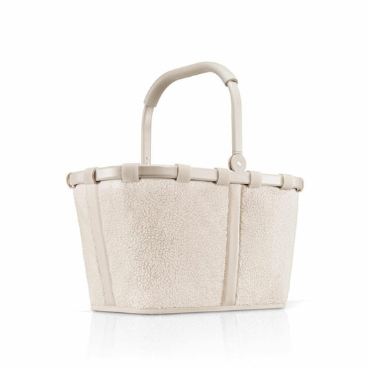 reisenthel carrybag, Einkaufskorb, Korb, Picknickkorb, Teddy Sand, 22 L, BK1042
