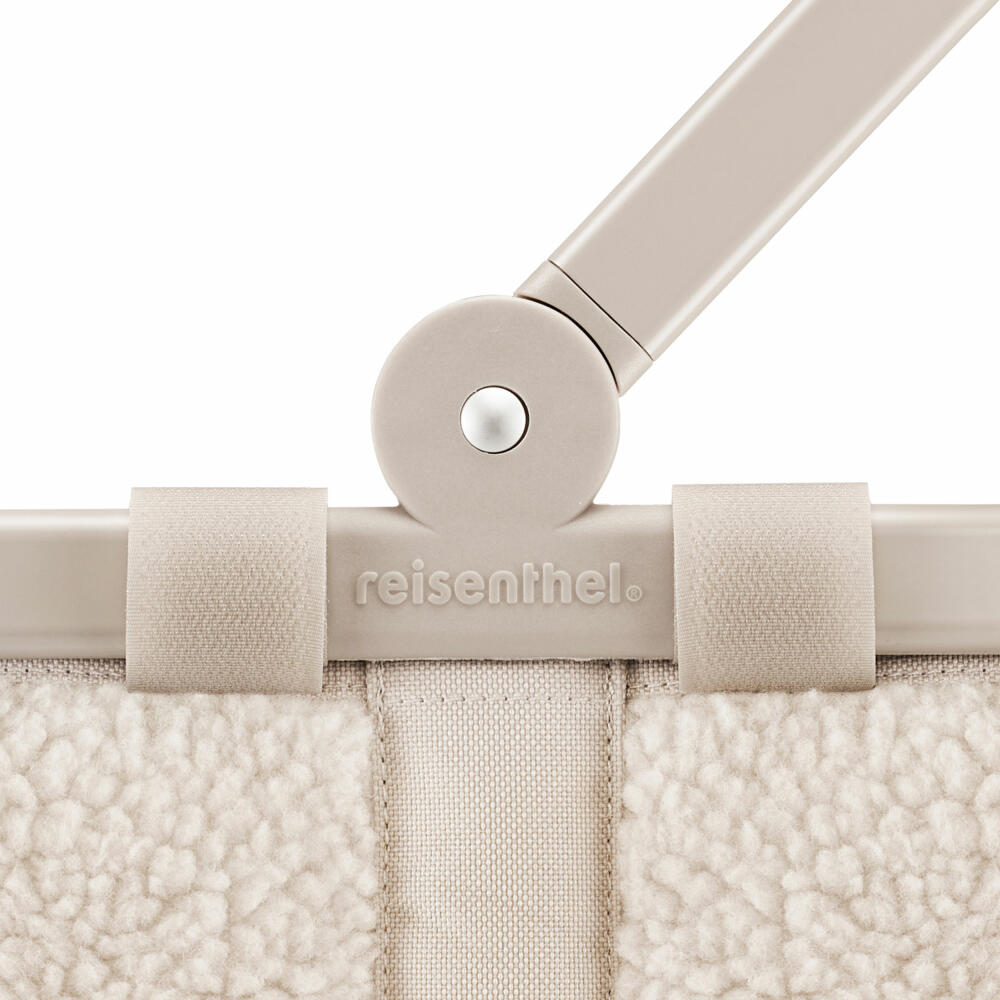 reisenthel carrybag, Einkaufskorb, Korb, Picknickkorb, Teddy Sand, 22 L, BK1042
