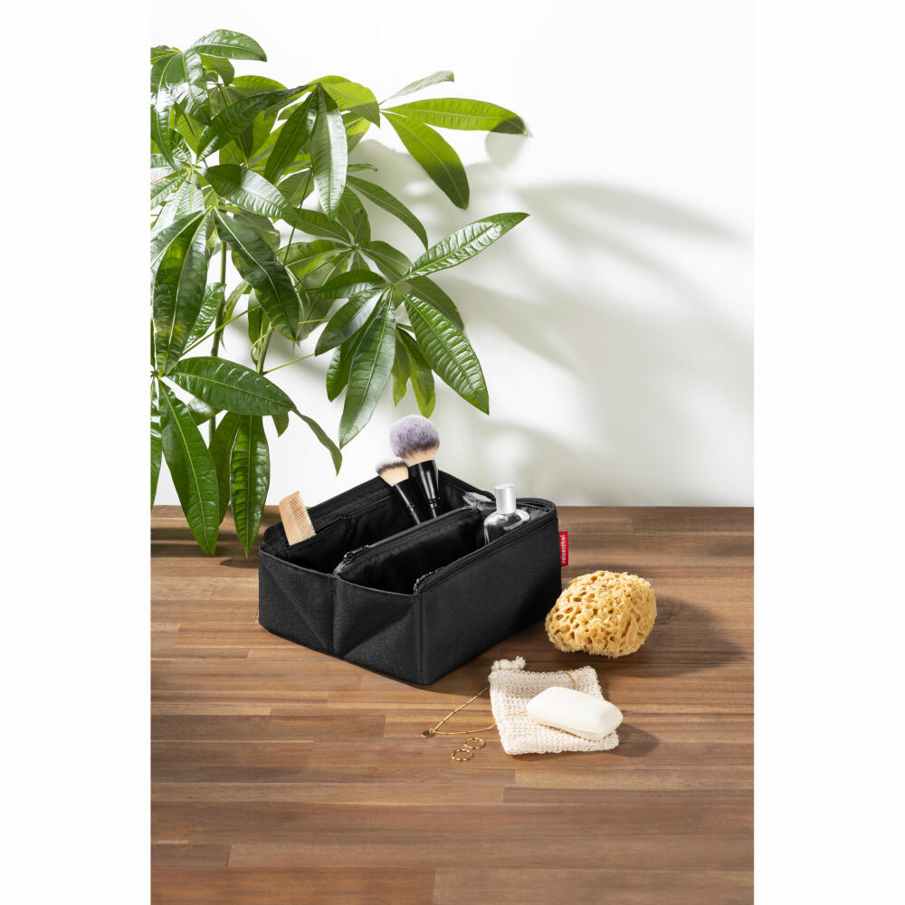 reisenthel fold case, Kulturbeutel, Kosmetiktasche, Beauty Case, Black, 1.5 L, MN7003