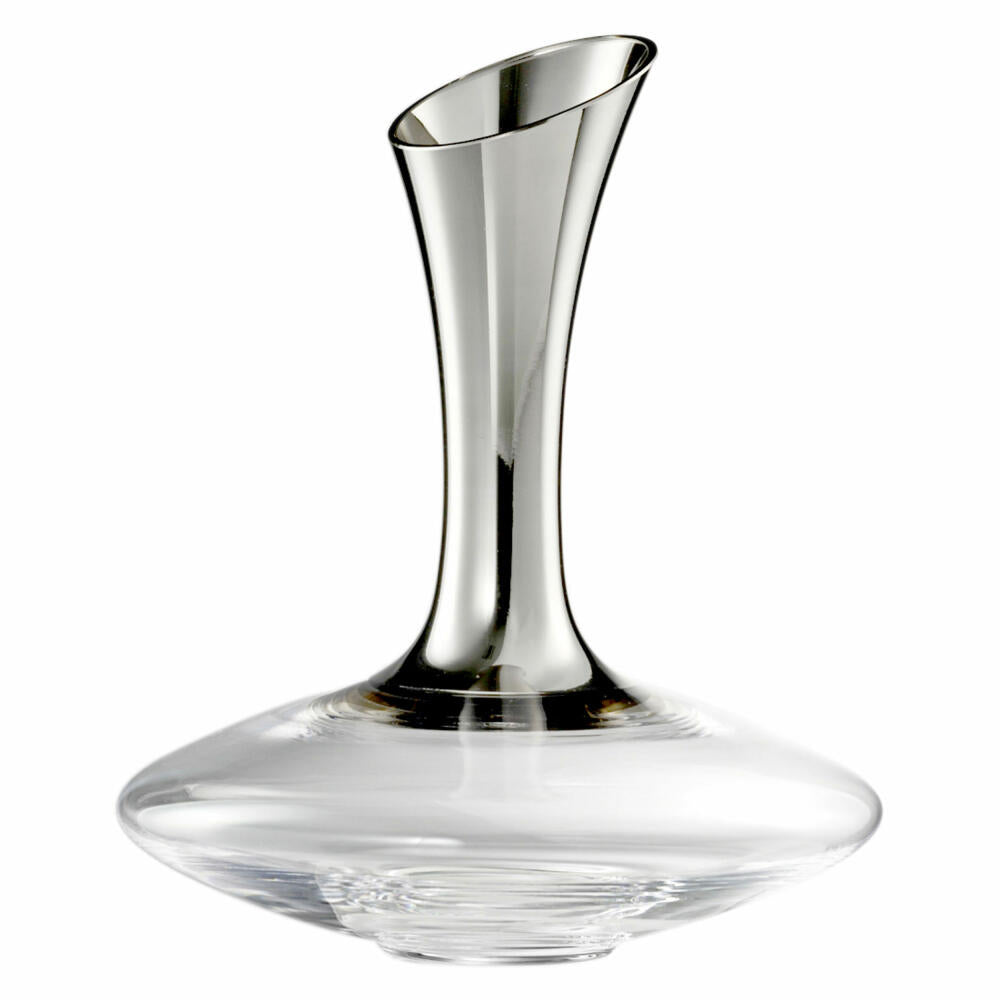 Eisch Decanter Carafe No Drop Platinum, Decanter, Carafe, Crystal Glass, Platinum, 0.75 L, 30174916