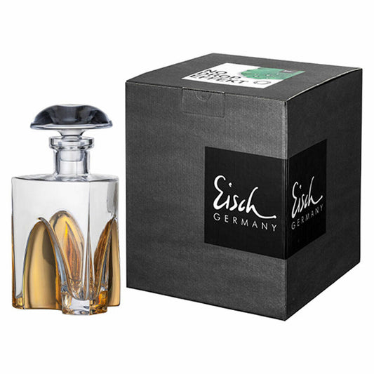 Eisch Karaffe Gentleman Gold, No Drop, Whiskykaraffe, Kristallglas, Gold, 0.75 L, 86577408
