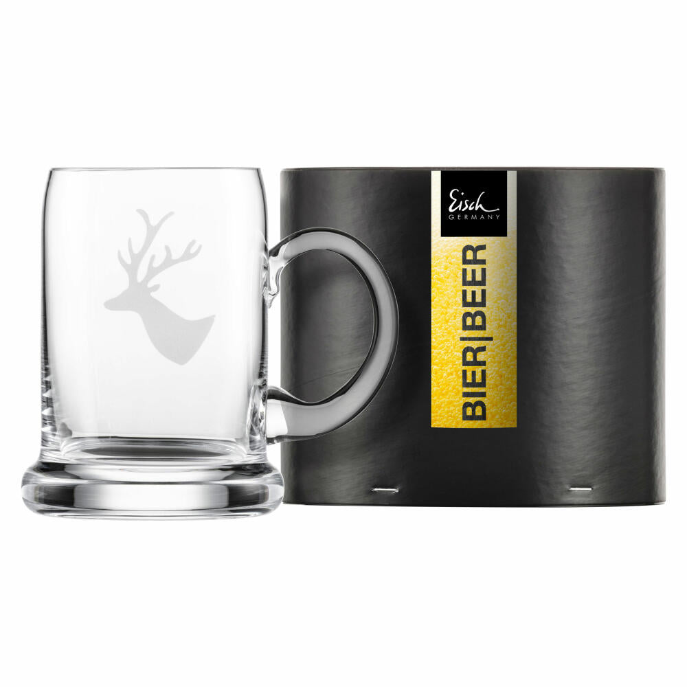 Eisch Seidel Chalet, beer mug, beer mug, tankard, crystal glass, 300 ml, 77120204