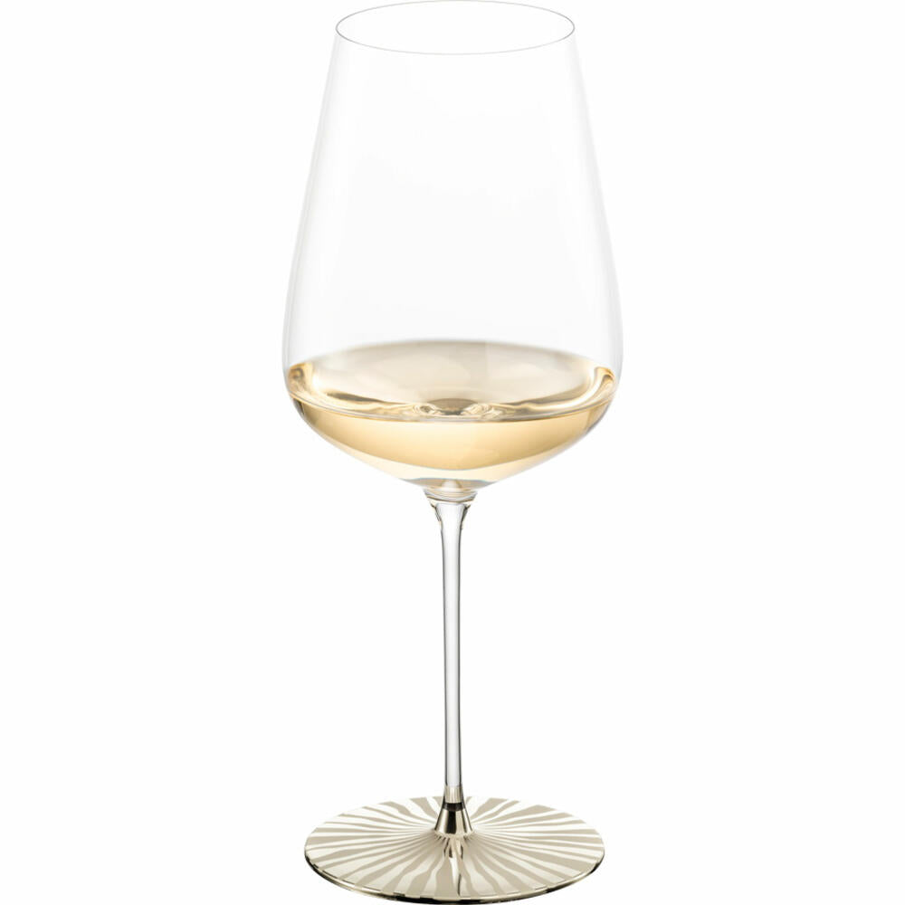 Eisch Allroundgläser Elior Sensisplus, 2er Set, Weinglas, Weißweinglas, Rotweinglas, Kristallglas, Platin, 740 ml, 79254323