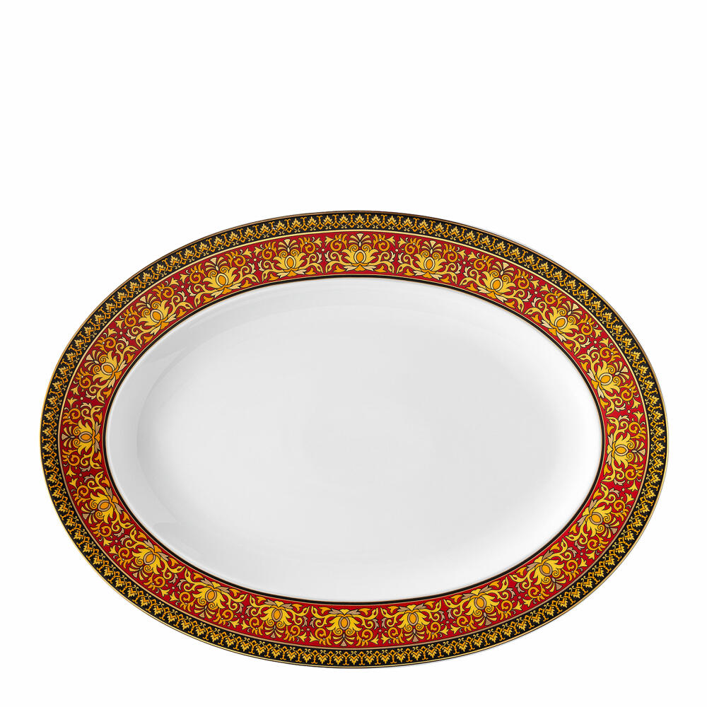 Rosenthal Versace Plate Medusa, Porcelain, 34 cm, 19300-409605-12734