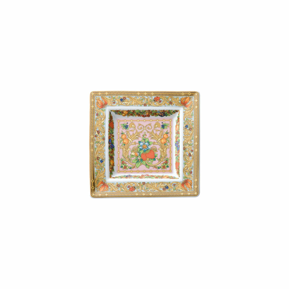 Rosenthal Versace bowl Le jardin de Versace, porcelain, 14 x 14 cm, 14085-102912-25814