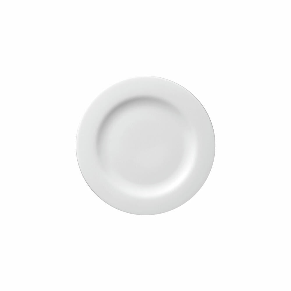 Rosenthal Brotteller Moon mit Fahne, Porzellan, Weiß, 18 cm, 19600-800001-10018