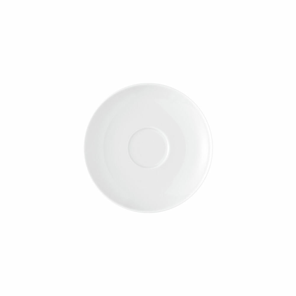 Rosenthal Suppen-Untertasse Moon, Porzellan, Weiß, 16.5 cm, 19600-800001-10421