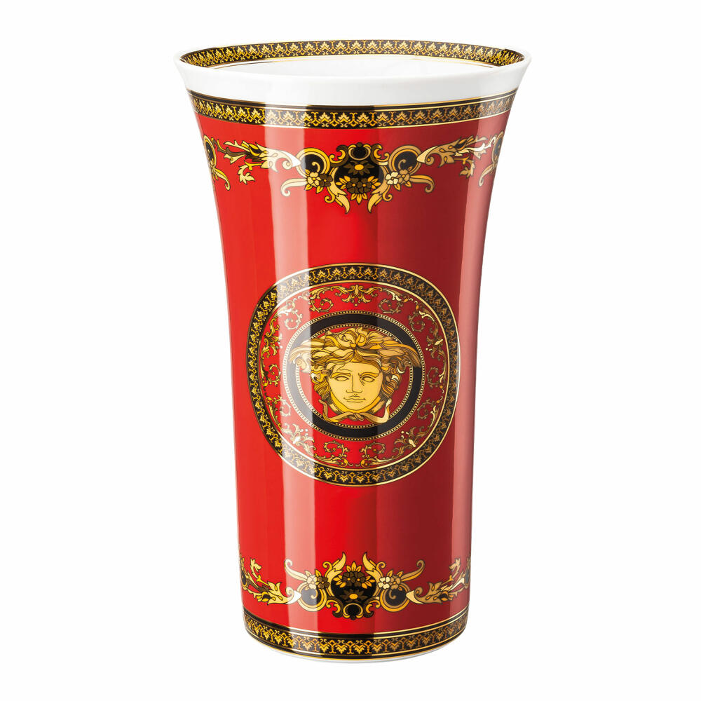 Rosenthal Versace Medusa vase, porcelain, 34 cm, 14091-102721-26034