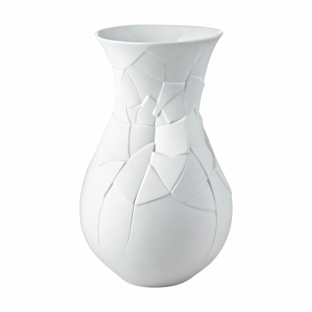 Rosenthal Vase of Phases matt, Dekovase, Porzellan, Weiß, 30 cm, 14255-100102-26030