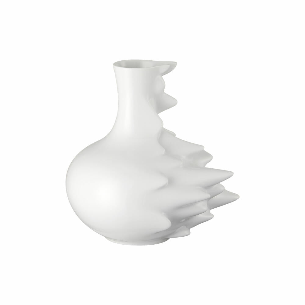 Rosenthal Vase Fast, Dekovase, Porzellan, Weiß, 22 cm, 14271-800001-26022