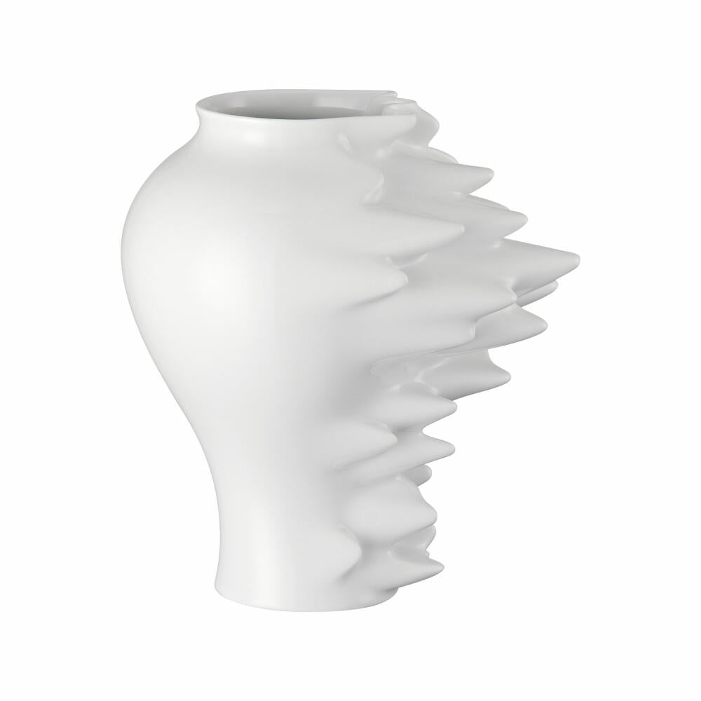 Rosenthal Vase Fast, Dekovase, Porzellan, Weiß, 27 cm, 14271-800001-26027
