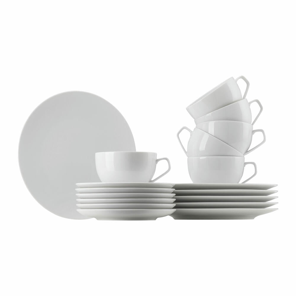 Rosenthal Kaffeeset TAC Gropius 18-tlg., Porzellan, Weiß, 11280-800001-18735