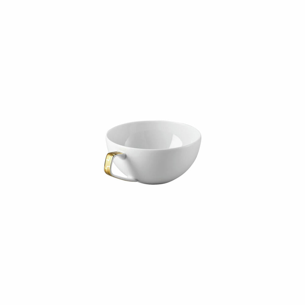 Rosenthal Tee-Obertasse TAC Gropius Skin Gold, Porzellan, Weiß-Gold, 240 ml, 11280-403255-14642