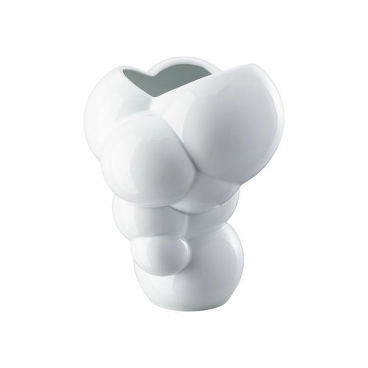 Rosenthal Vase Skum Weiß, Dekovase, Porzellan, Weiß, 26 cm, 14621-800001-26026